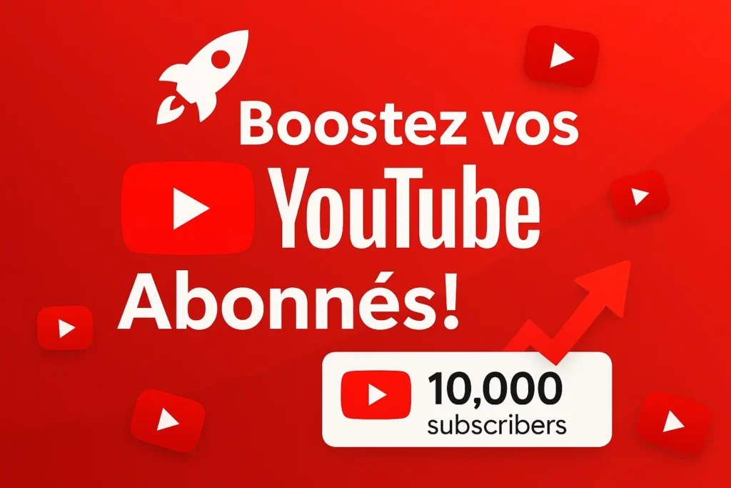 achetez des abonnés youtube sans risque grâce à nos méthodes sécurisées et efficaces pour booster votre chaîne rapidement et en toute confiance.