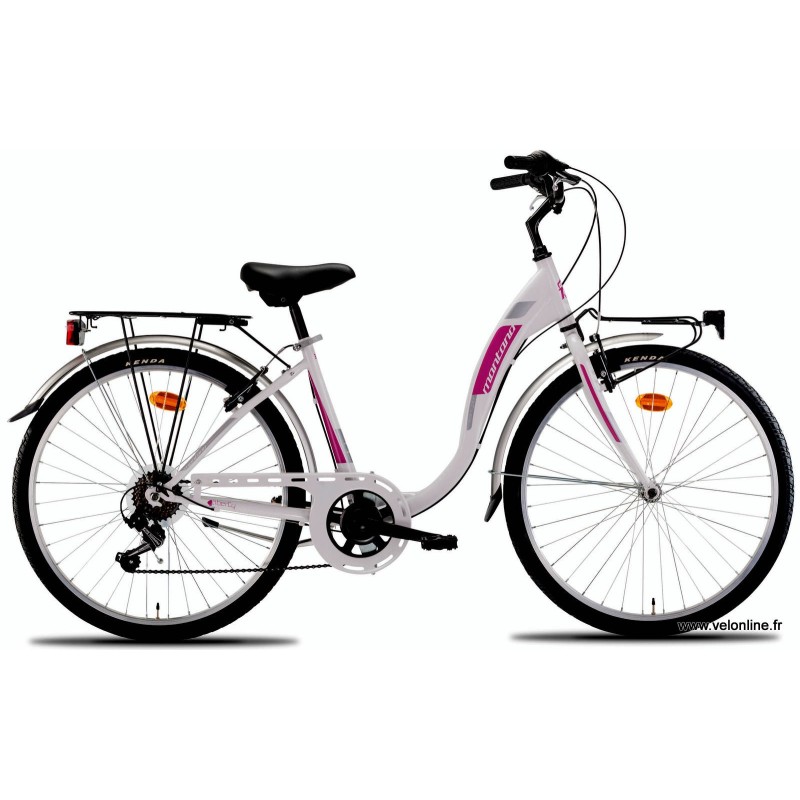 découvrez notre sélection de vélos vtc pour femme, alliant confort, robustesse et style pour vos balades en ville ou en nature.
